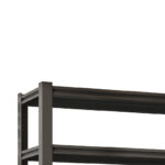6 Tier Adjustable Metal Shelves in Black,2400 LBS. Heavy Duty Storage Shelves, Garage Shelf Industrial Shelving Units