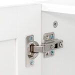 Stackable Wall Mounted Storage Cabinet, 11.81 “D x 31.50″W x 29.92 “H, White