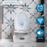 SRB001 12 inch floor-mounted 1-piece 1.1/1.6 GPF Dual Flush Elongated Toilet,Seat Included