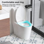 SRB001 12 inch floor-mounted 1-piece 1.1/1.6 GPF Dual Flush Elongated Toilet,Seat Included