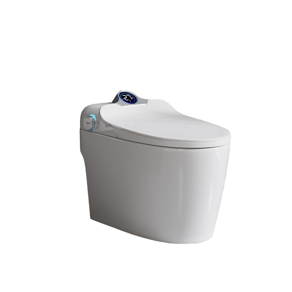 SRBBT Elongated Bidet Toilet 1.28 GPF in White ...