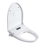 NB Electric Plug-In Bidet Seat for Elongated Toilet with Mounting Hardware, Auto Open/Close, Night Light