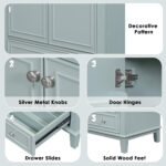 BY 29.5 in. Bath Vanity Cabinet without Top Unassembled,with 2 Doors,1 Adjustable Shelf,1 Drawer