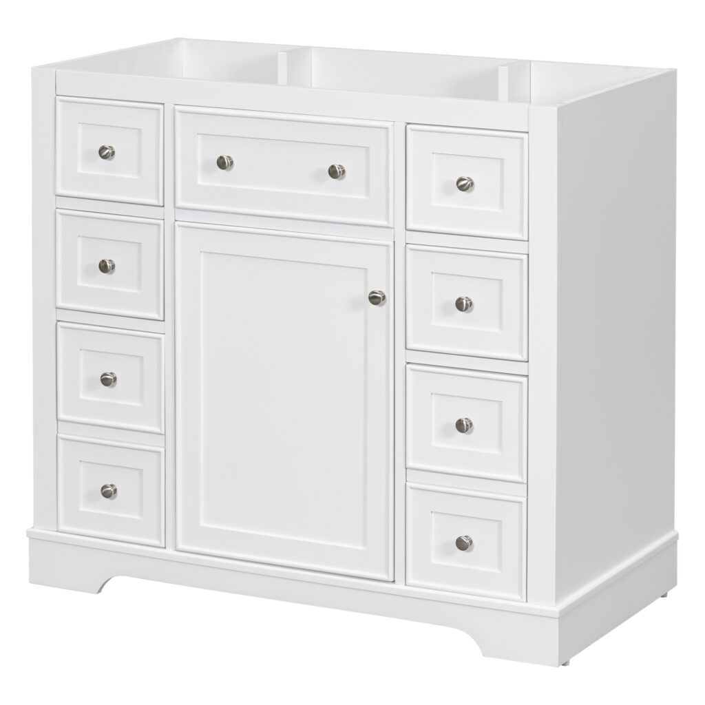 BY 35.6 in. Bath Vanity Cabinet without Top Una...