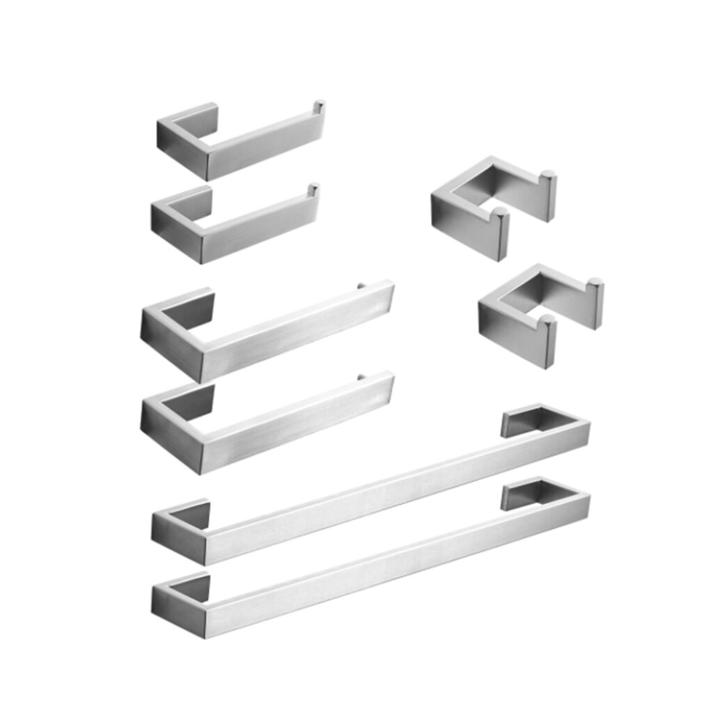 FLG 8-Piece Bath Hardware Set with Mounting Har...