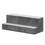 CH Engineered Wood Bar Shelves,LED Lighted Liquor Bottle Display Shelf