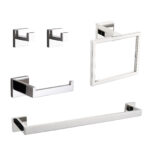 SSW 5-Piece Bath Hardware Set with Mounting Hardware