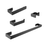 WZ 4-Piece Bath Hardware Set with Mounting Hardware,including towel bar