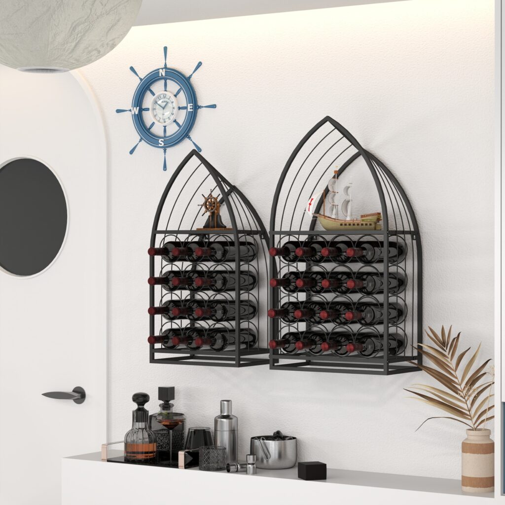 Gothic Wine Rack: Turn Your Home into a Vintage Wine Cellar Full of Stories 🍷（images 5）